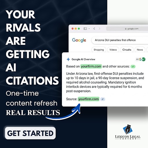 Lexicon Legal Content Facebook ad