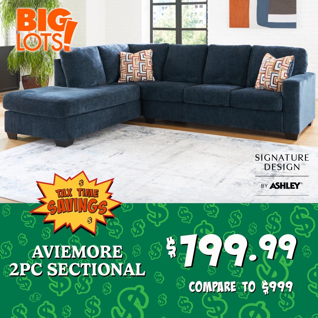 Big Lots Facebook ad: It's Tax Time at Big Lot's, come on…