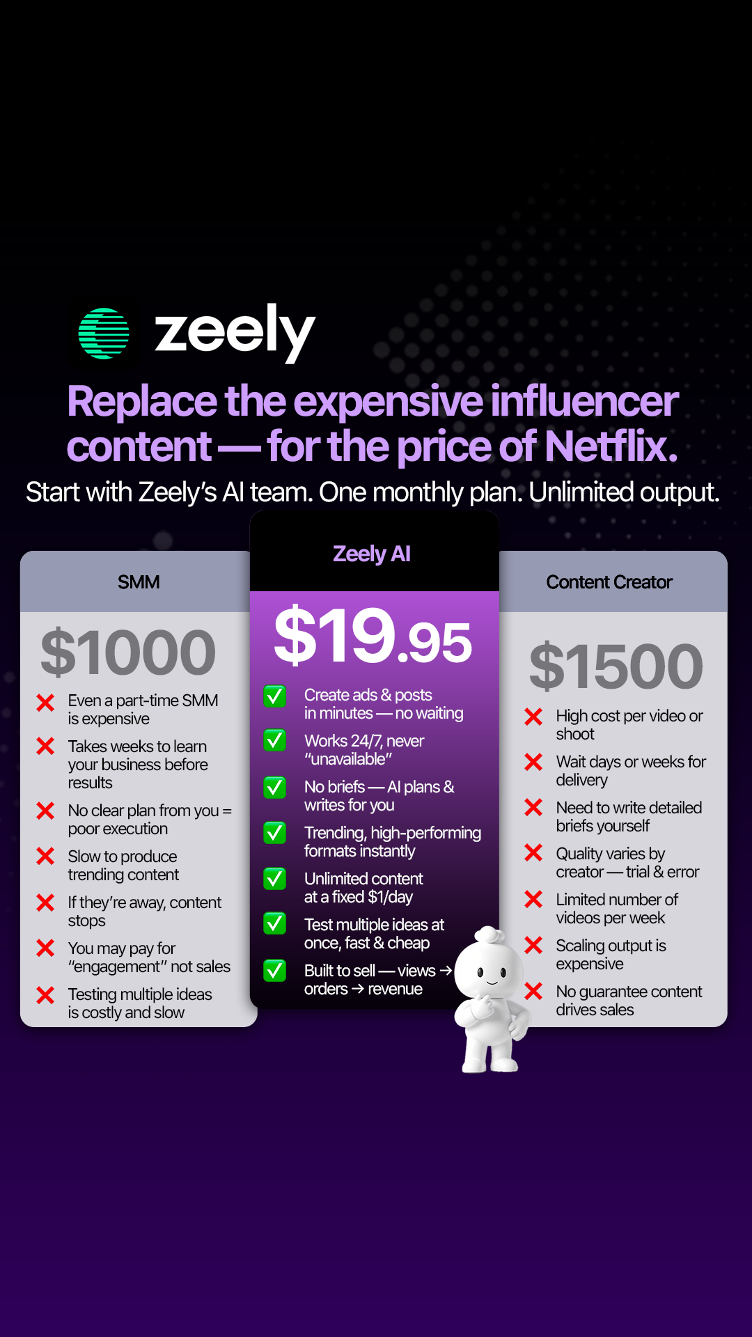 Zeely: Grow Sales with AI Facebook ad