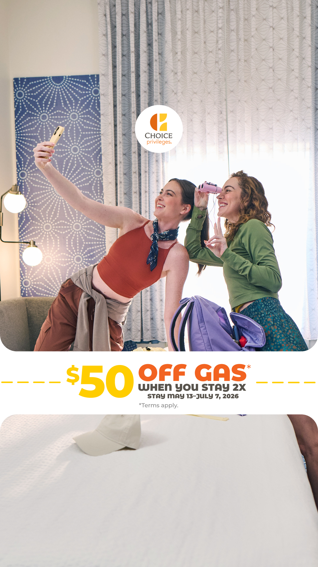 Choice Hotels Facebook ad