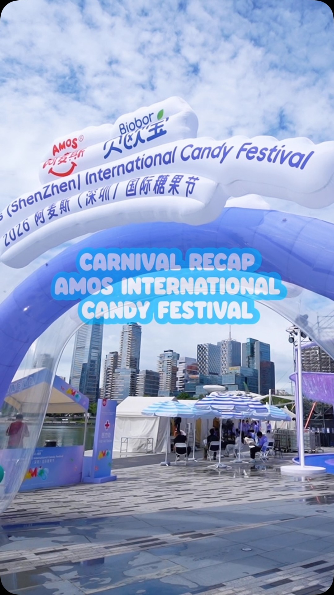 Amos Sweet Brasil Facebook ad: O Amos International Candy Festival tomou Shenzhen e…