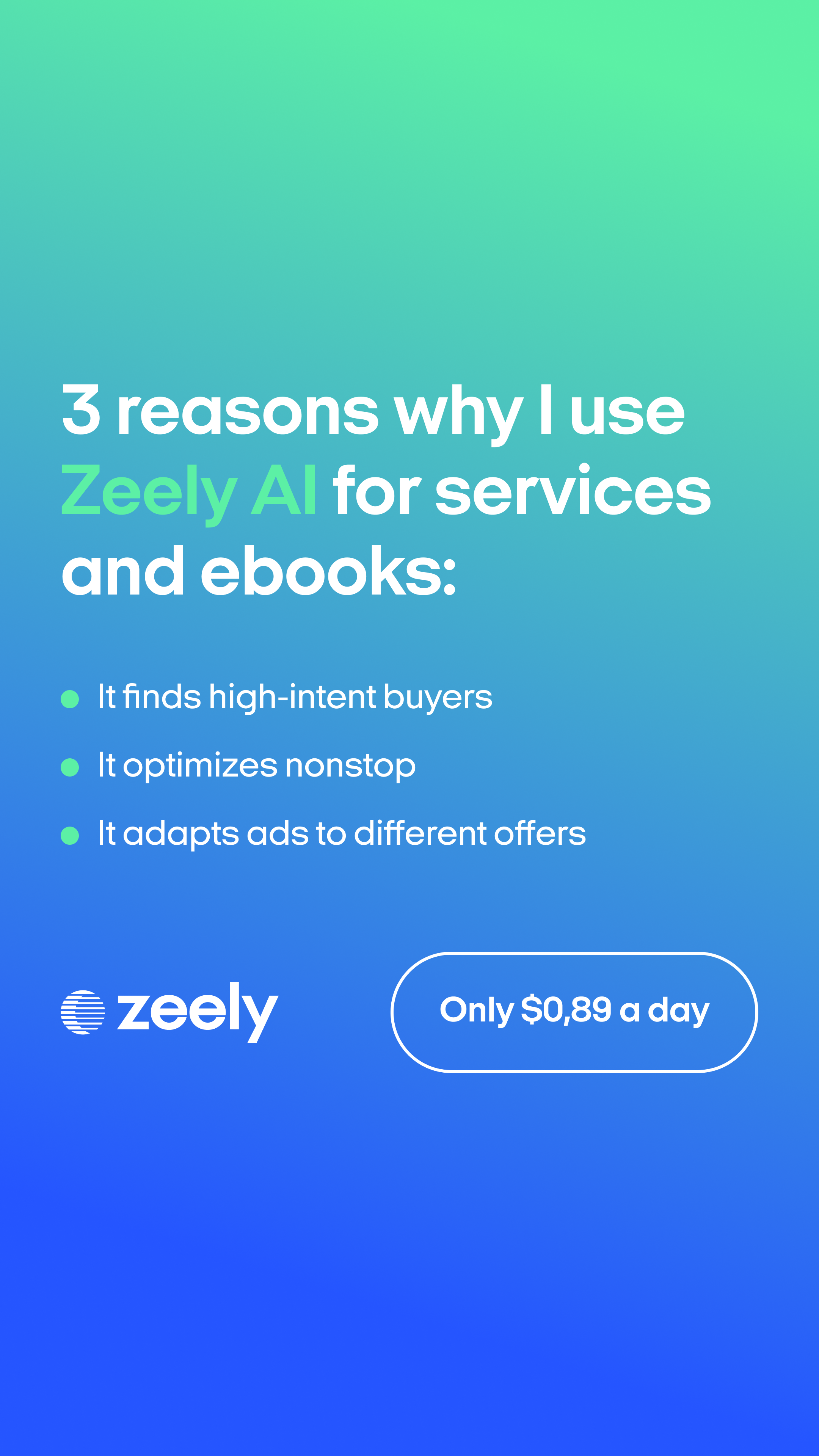 Zeely Facebook ad