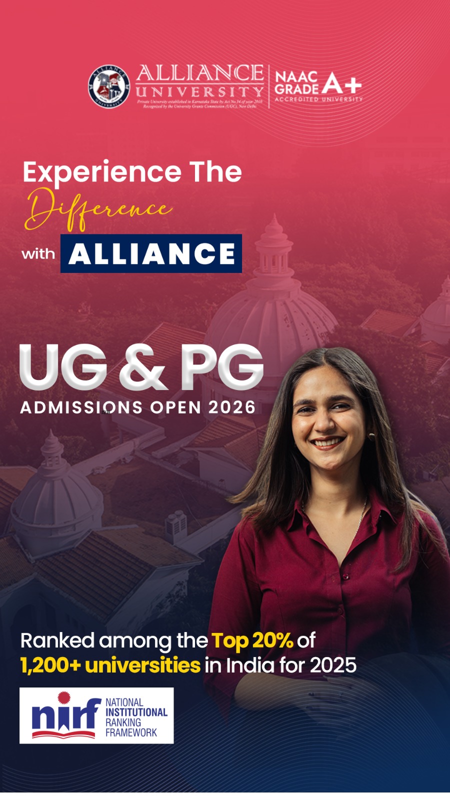 Alliance University Facebook ad