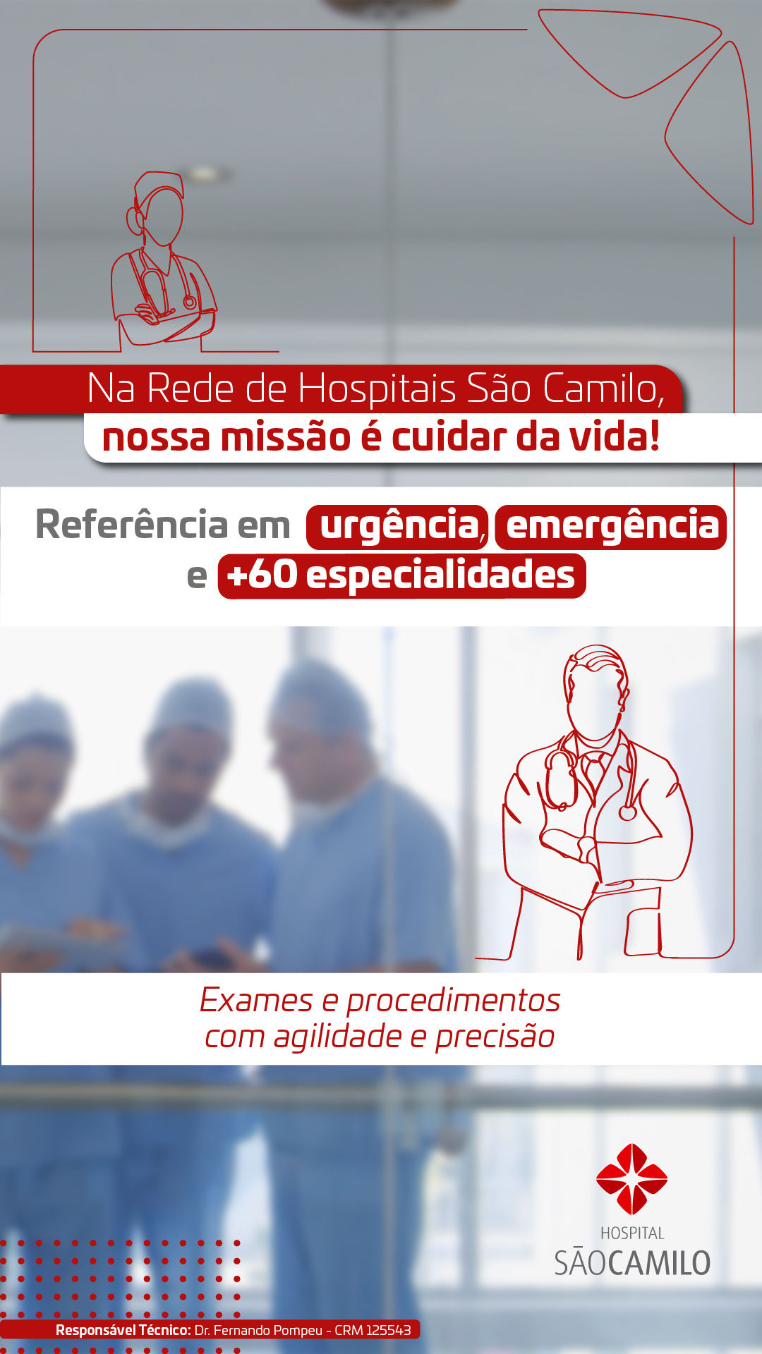 Hospital São Camilo SP Facebook ad