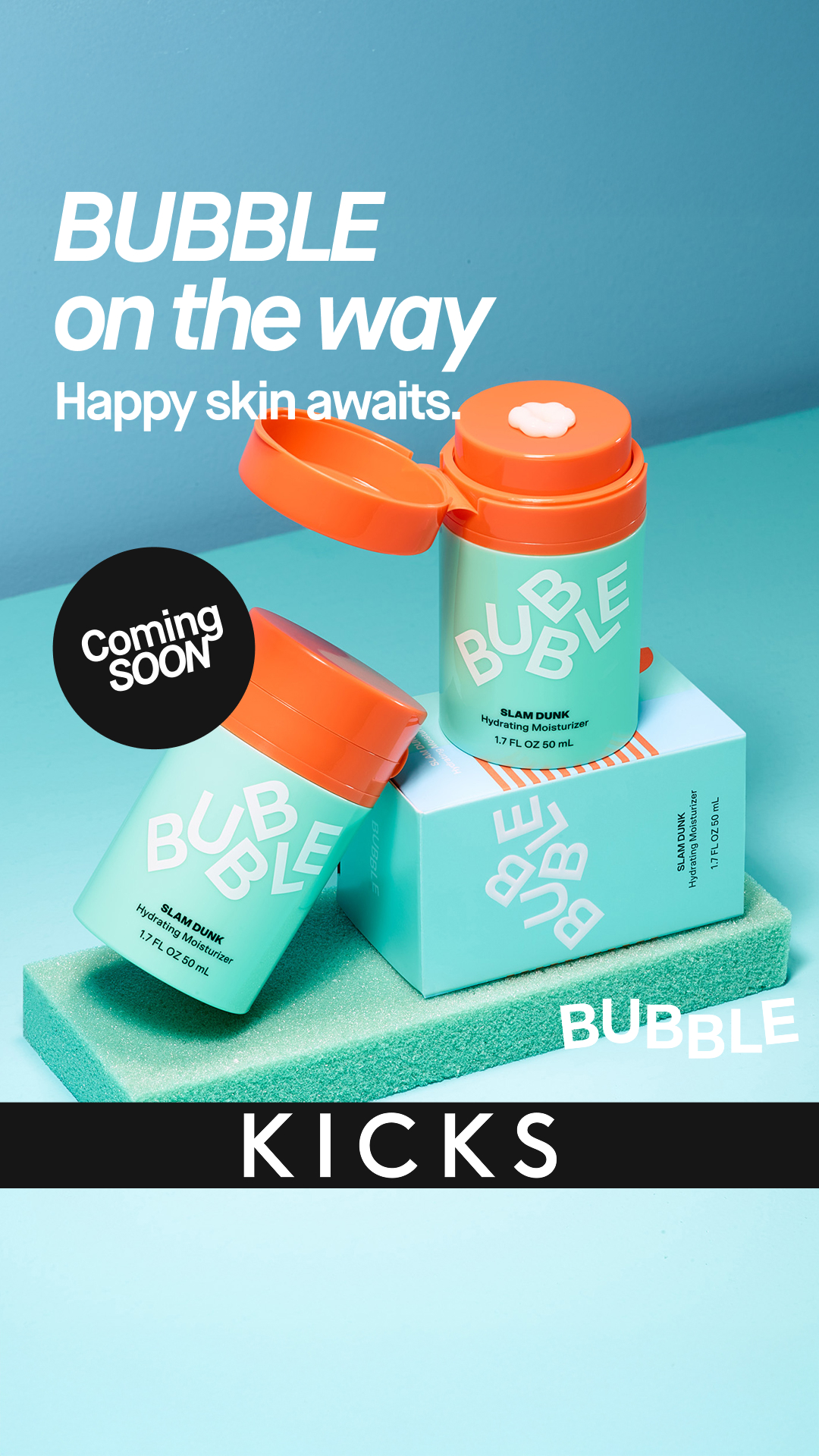 KICKS Facebook ad