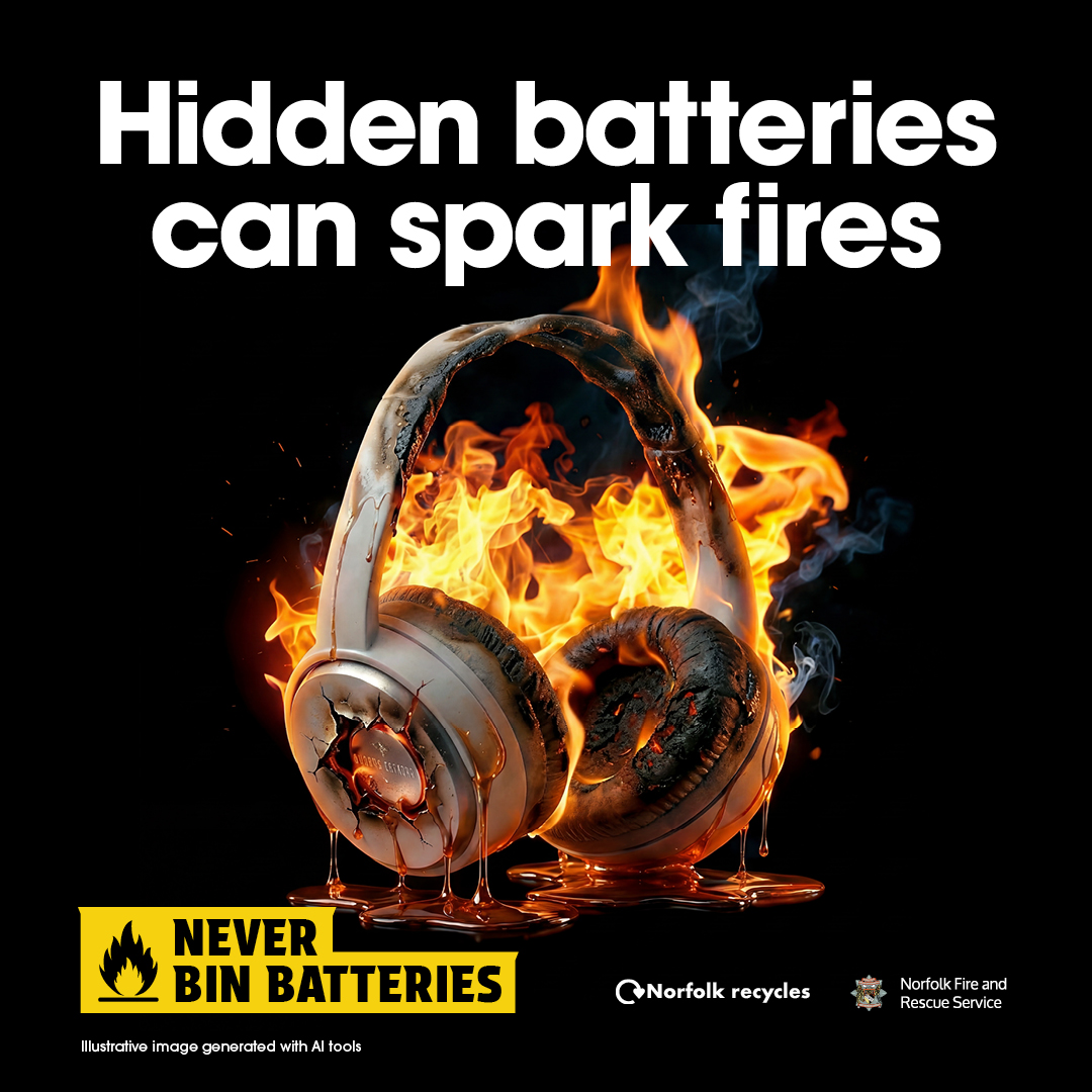 Norfolk County Council Facebook ad: Recycle | Recycle Your Electricals