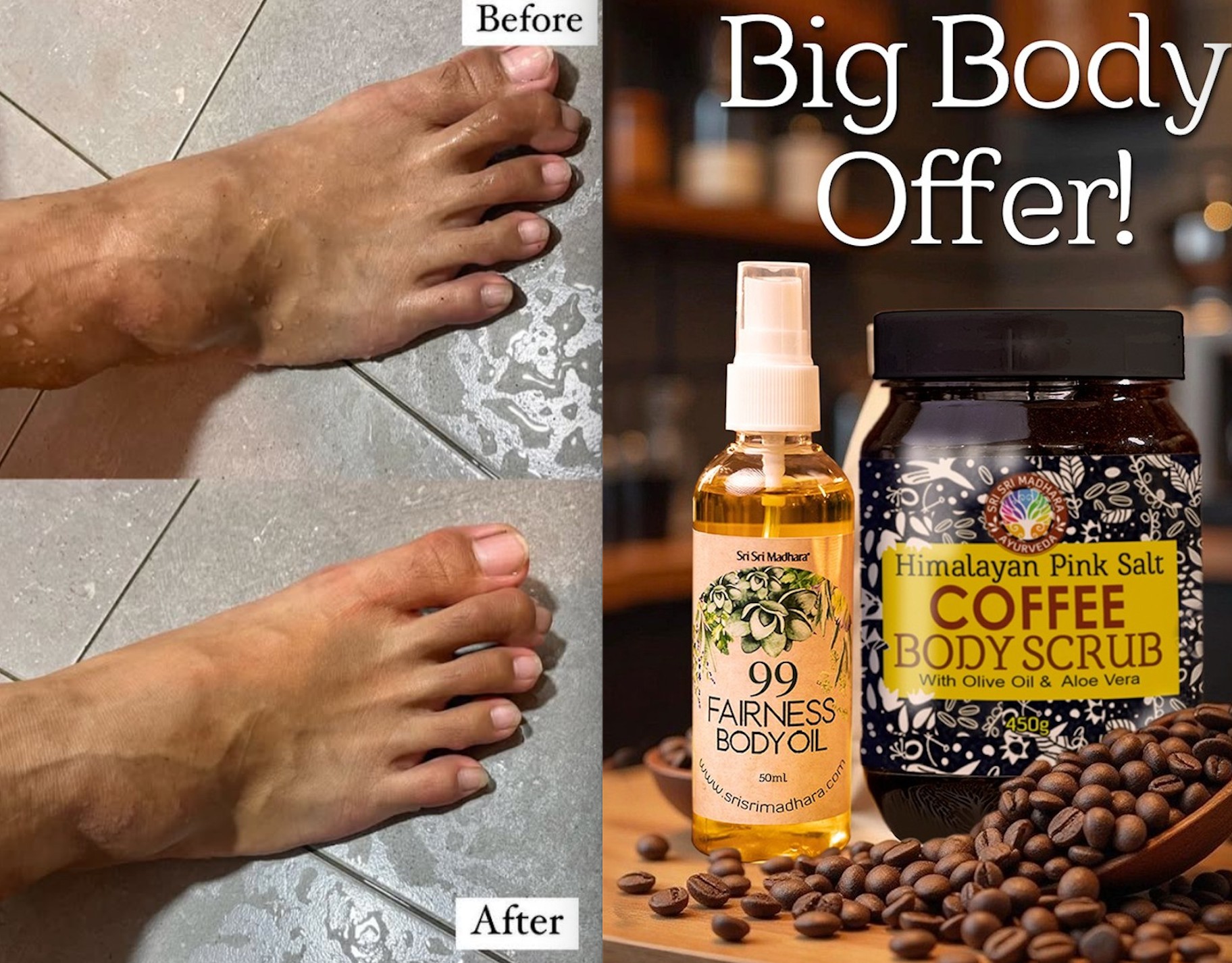 Sri Sri Madhara Facebook ad