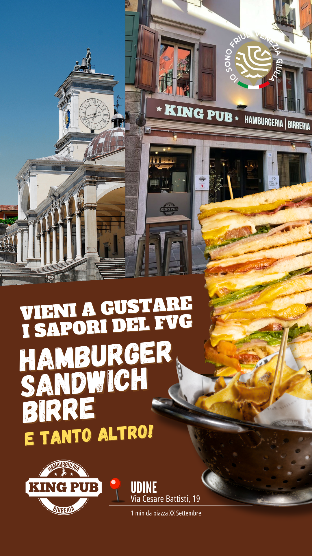 KING PUB Facebook ad from Aug 25, 2025