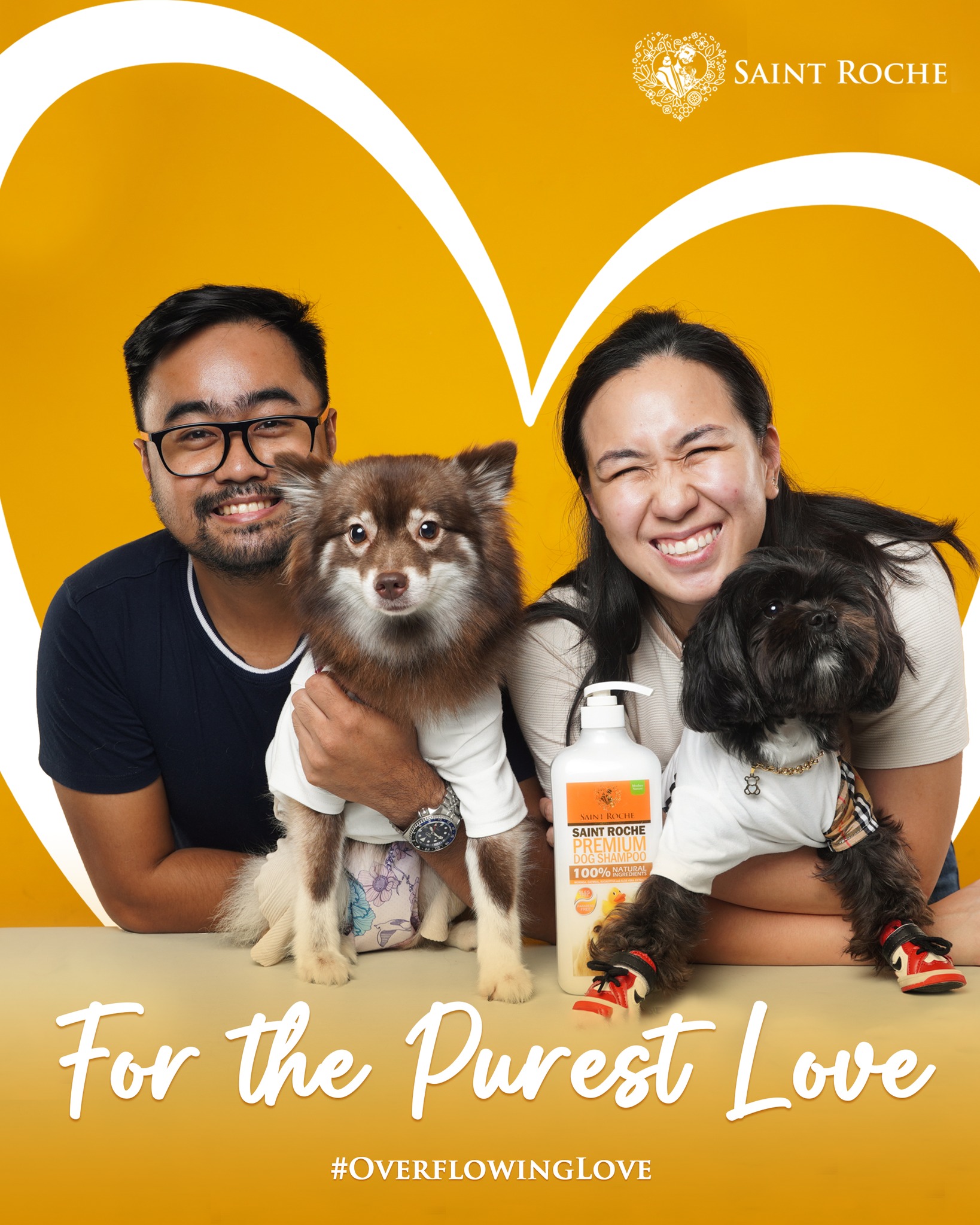 Saint Roche Premium Dog Shampoo Facebook ad