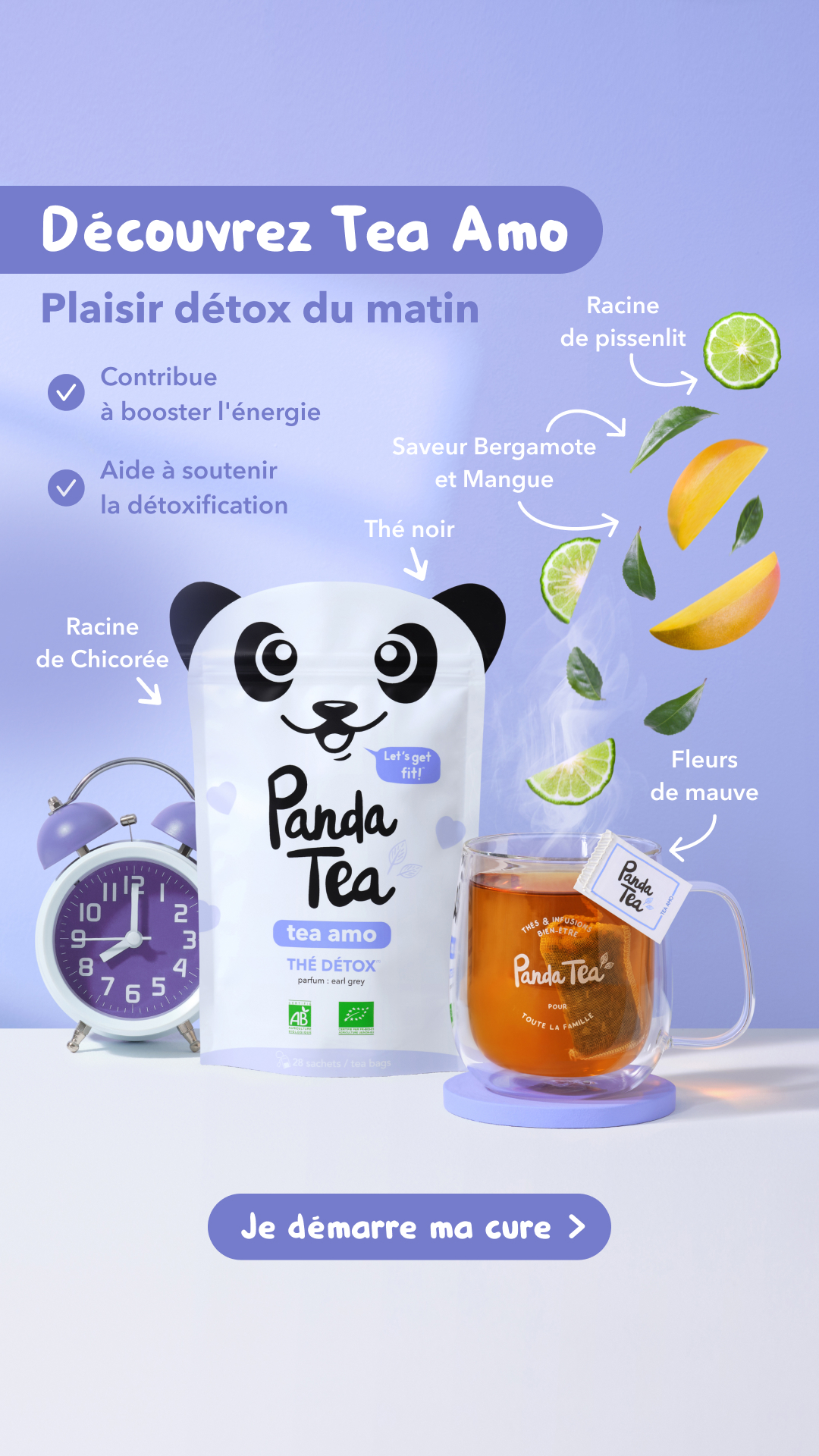Panda Tea Facebook ad