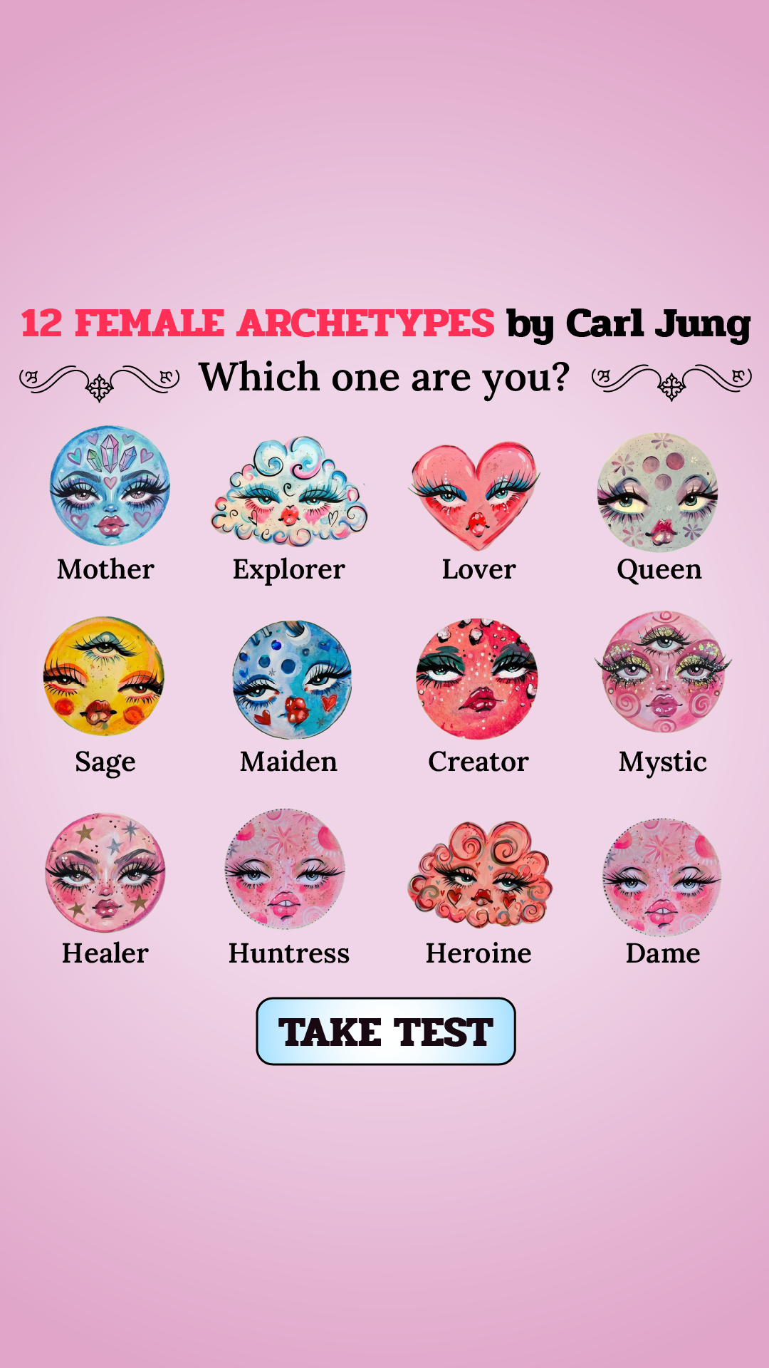 Personality Type Facebook ad