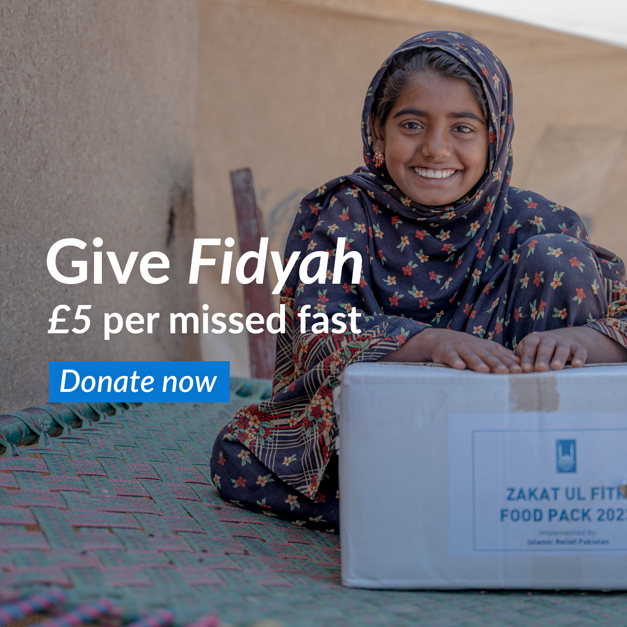 Islamic Relief UK Facebook ad