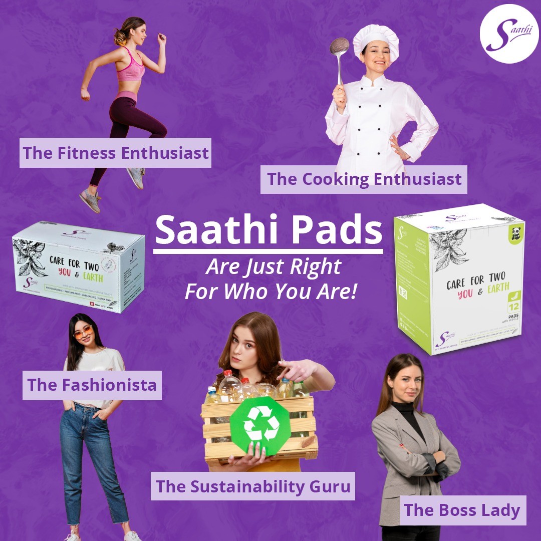Saathi Facebook ad: Pads that are good for your body, community…