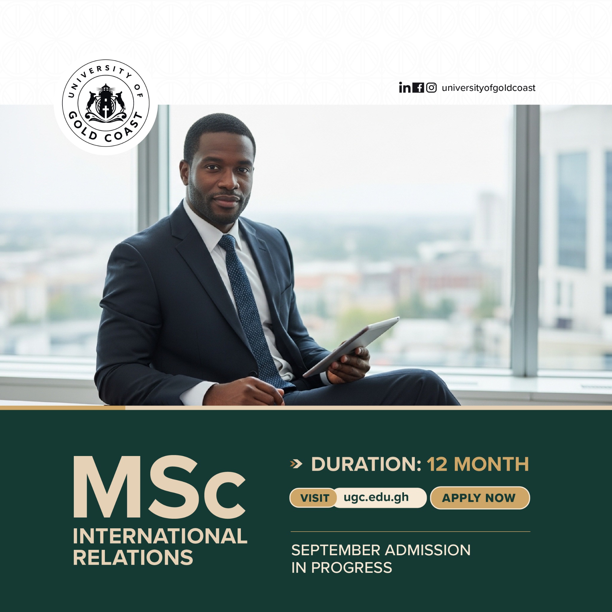 Accra Business School Facebook ad