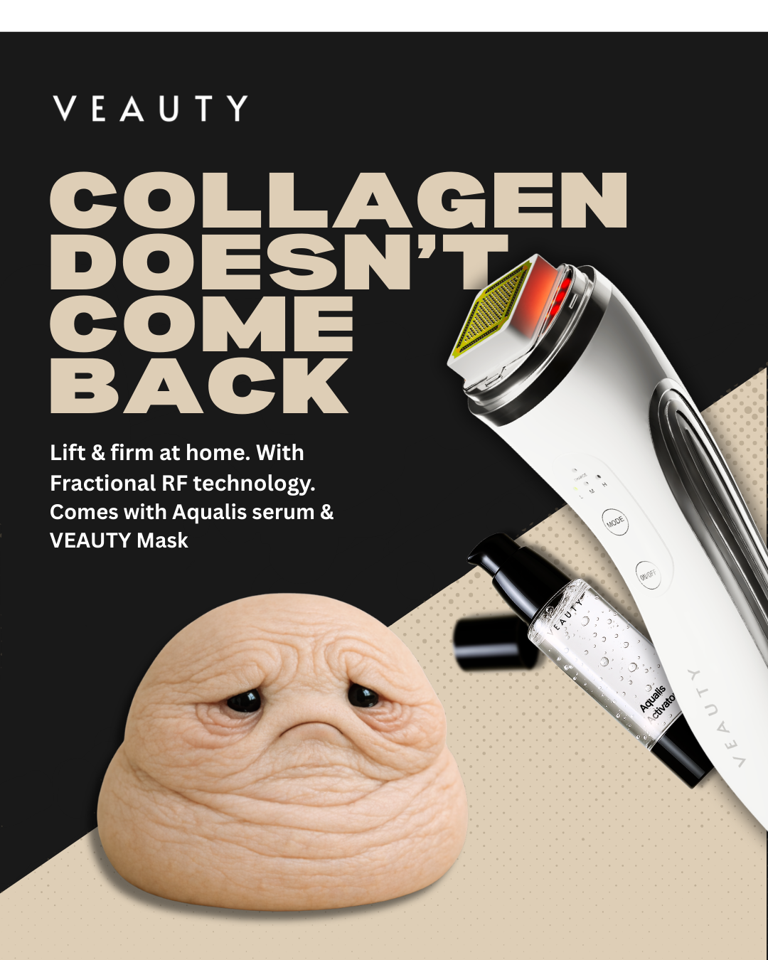 Veauty Facebook ad
