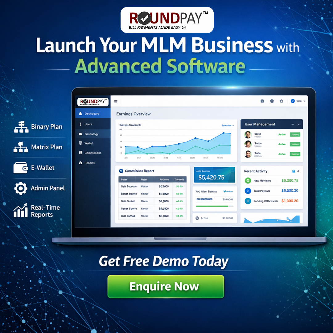 RoundPay Facebook ad: Get Free Software Demo