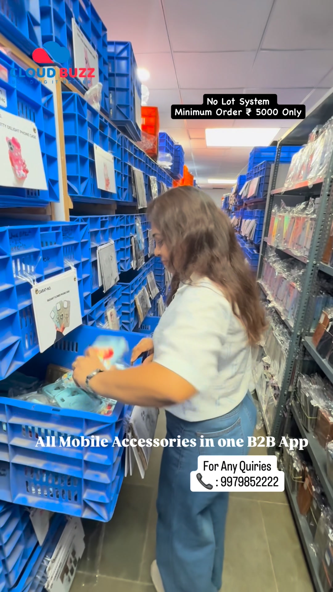 CloudBuzz Mobile Accessories Facebook ad: India’s Best B2B App for Mobile Accessories