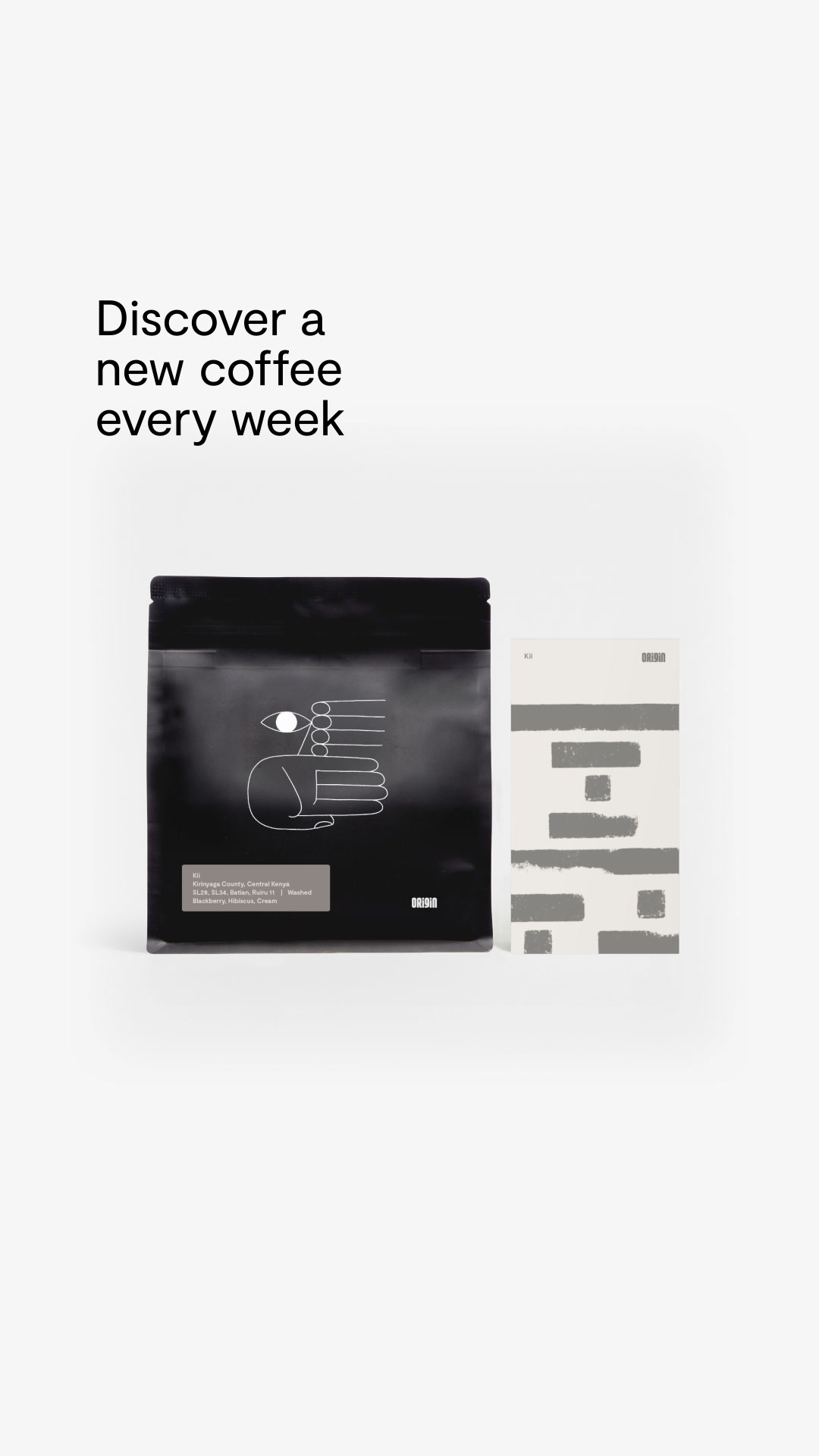 Origin Coffee Roasters Facebook ad: Adventure through speciality coffee.