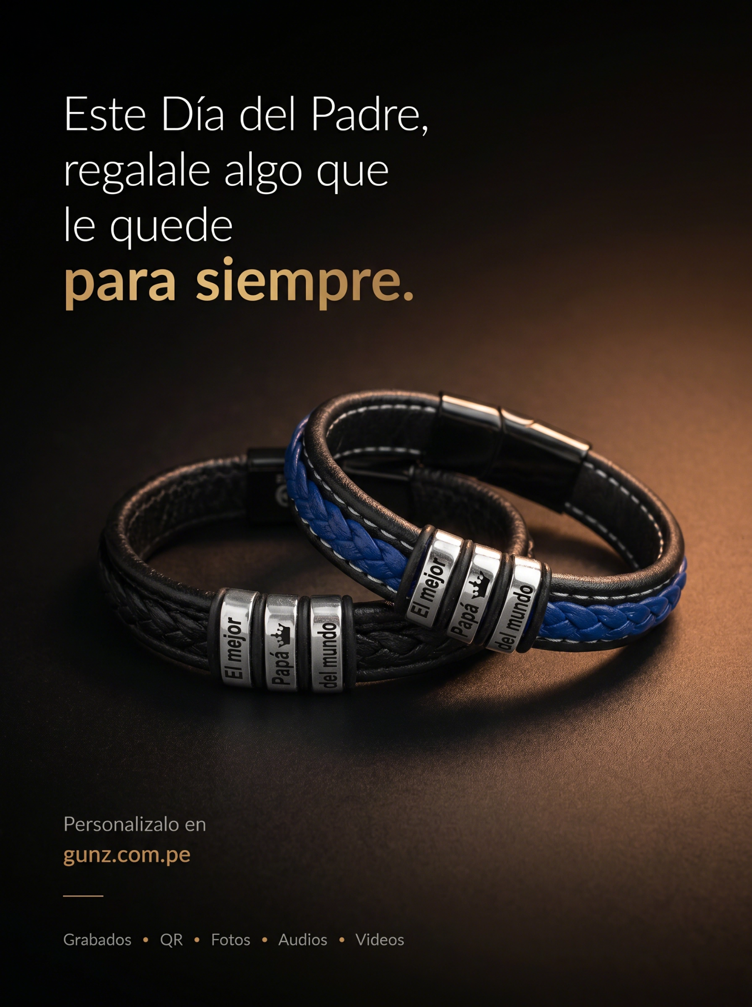 Gunz - Accesorios Facebook ad: Encuentra el regalo perfecto para papá en Arequipa.