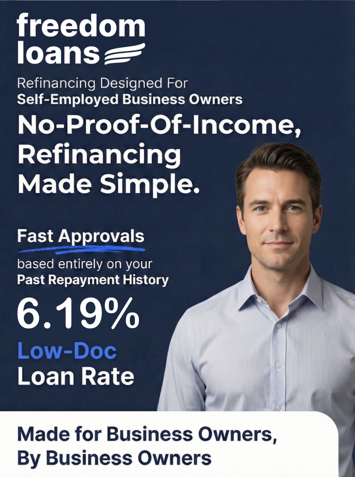 Freedom Loans Facebook ad