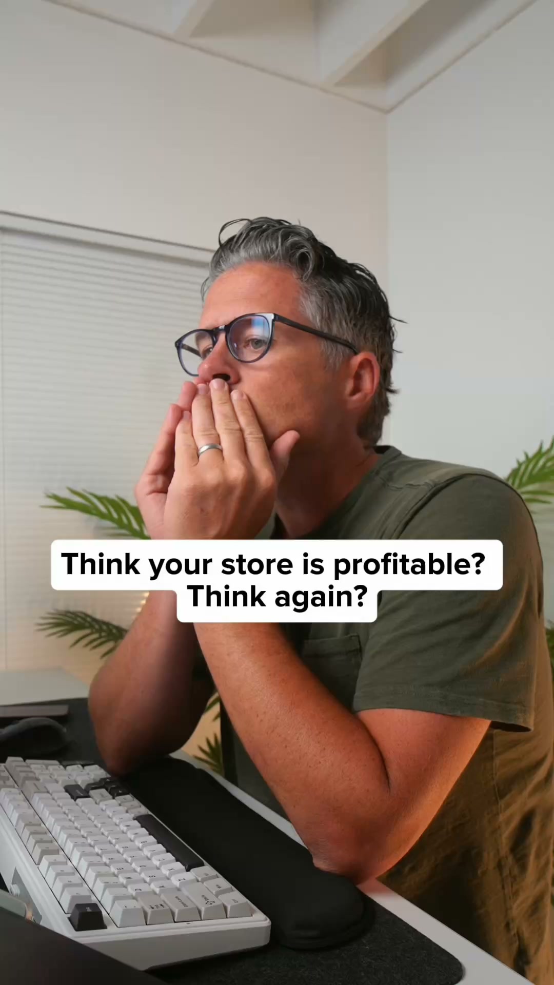 Foundr Facebook ad: Why your profitable store is bleeding cash.