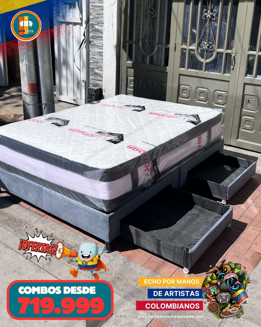 Renueva Tu Hogar Online Facebook ad: EN BOGOTÁ HAY UNA REALIDAD QUE SE REPITE…