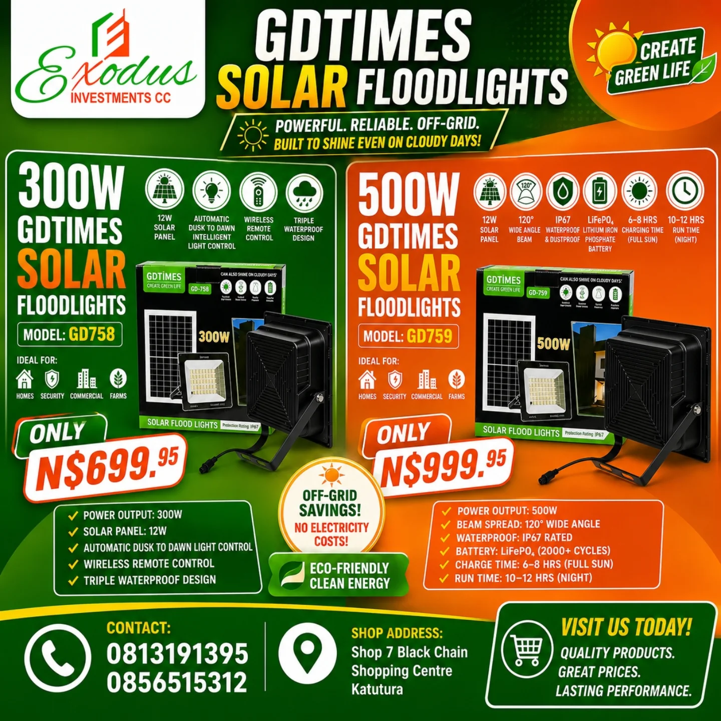 Exodus investments cc Facebook ad