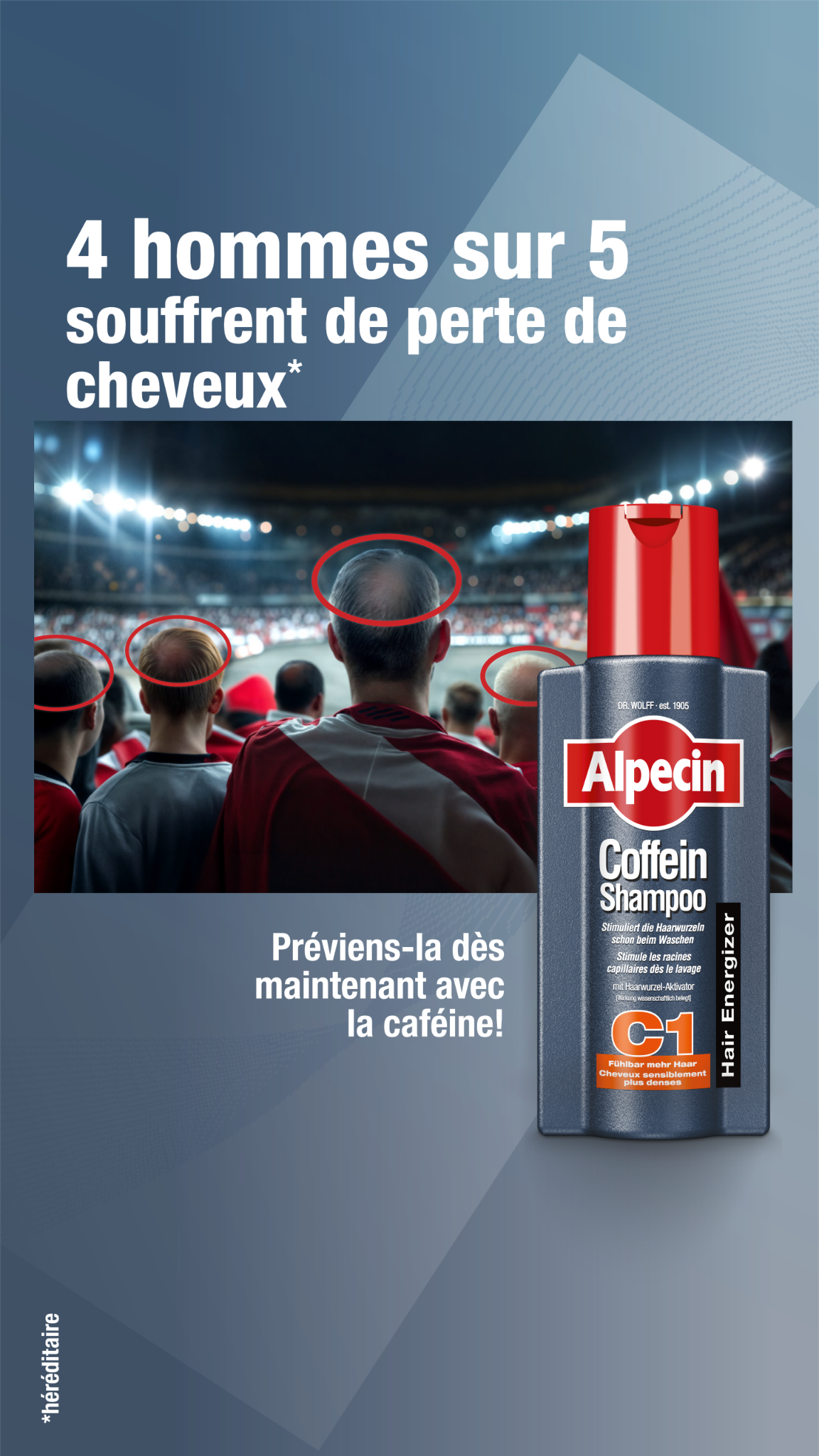Alpecin Facebook ad from Jan 7, 2026