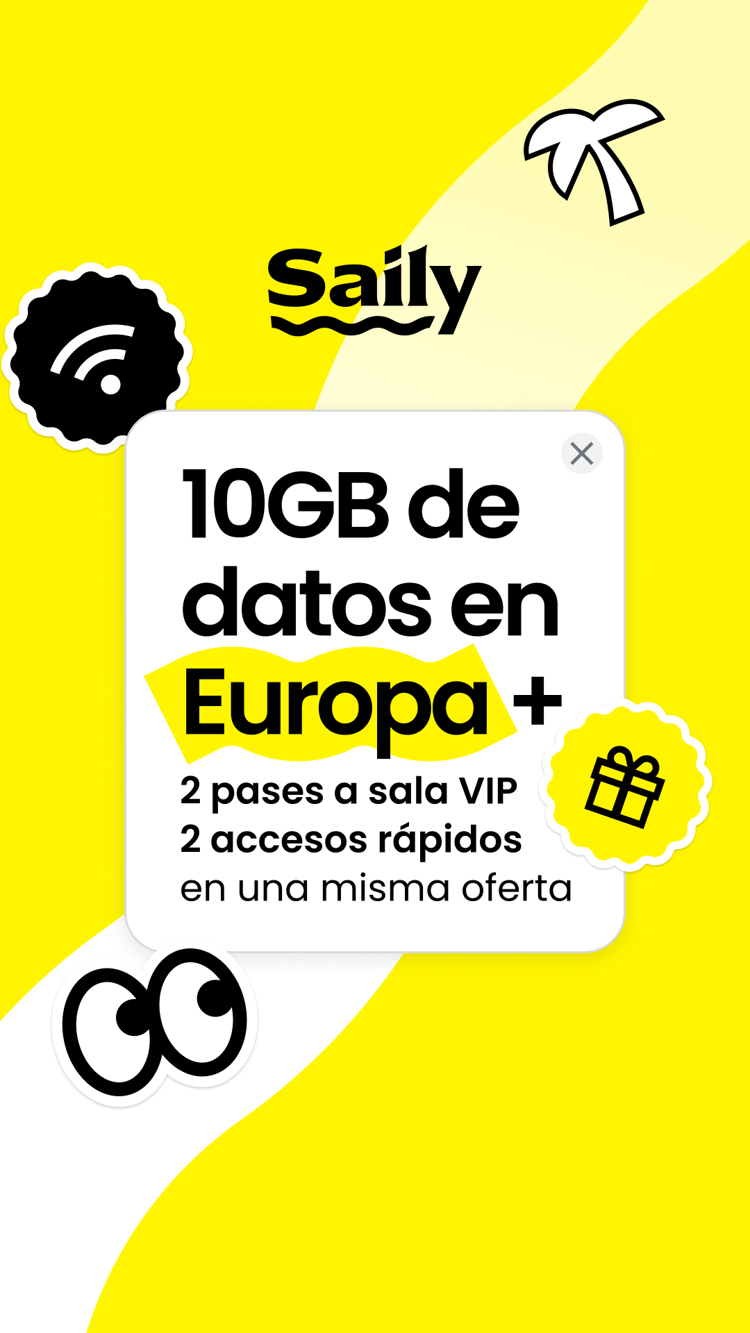 Saily Facebook ad