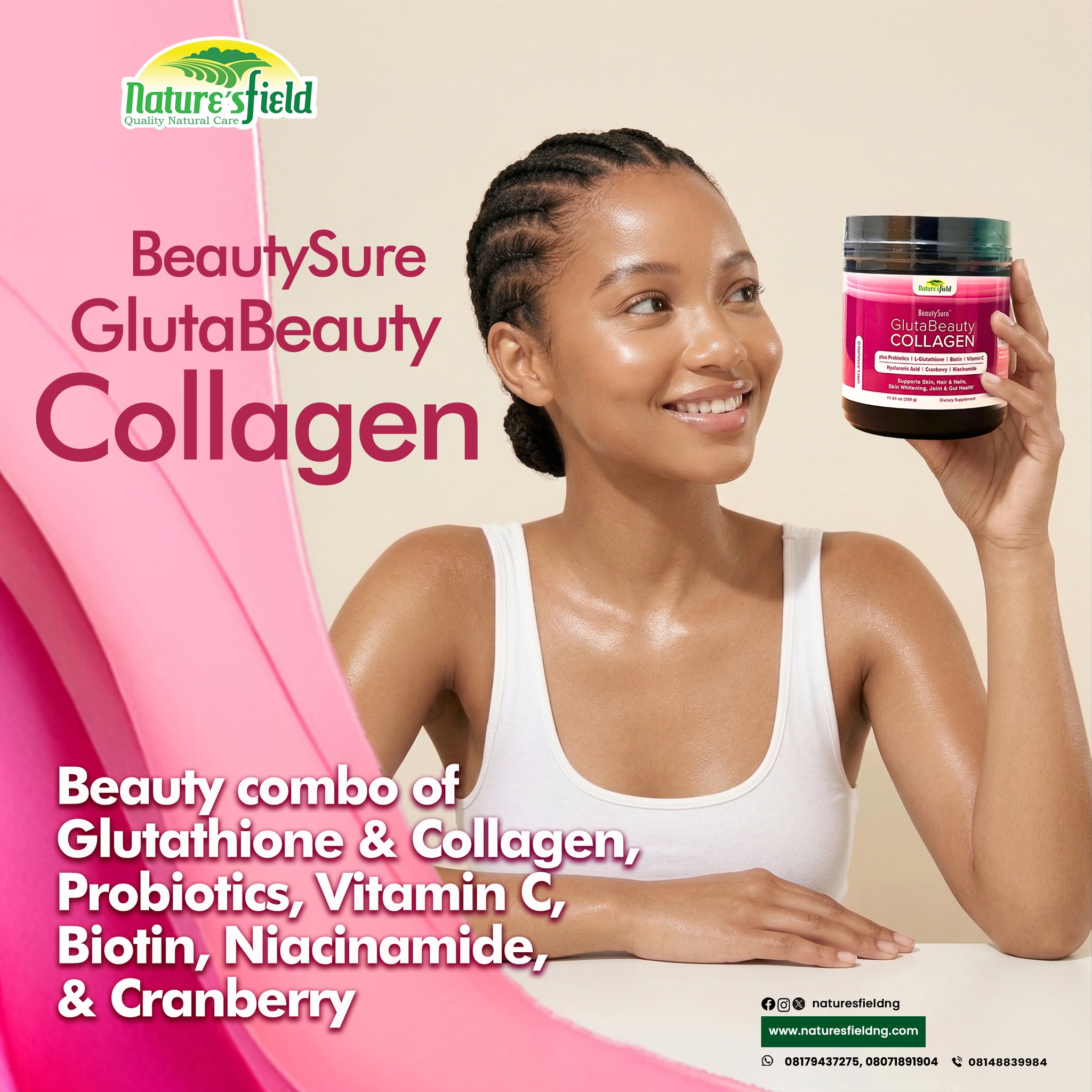 Nature's field Nigeria Facebook ad