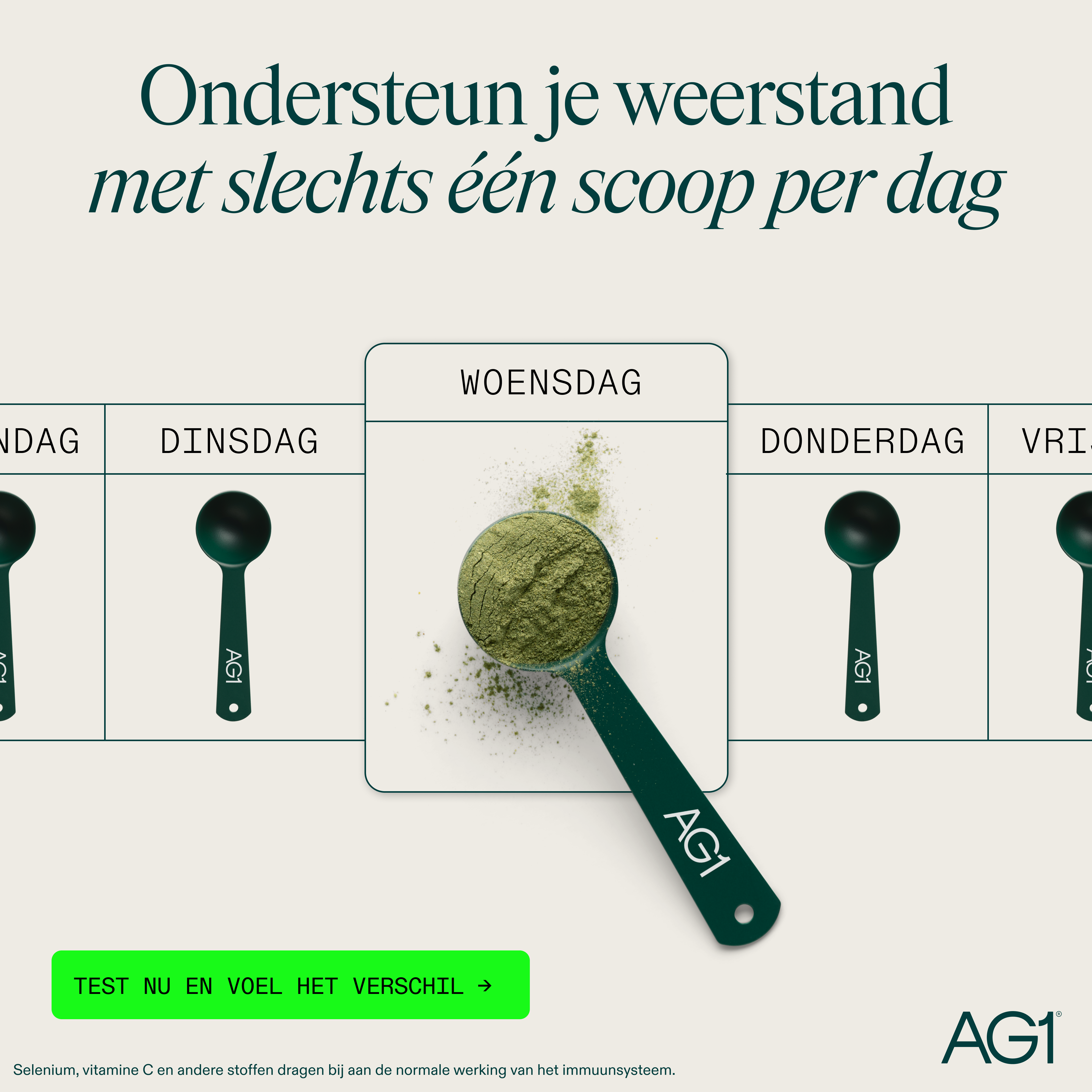 AG1 by Athletic Greens Facebook ad
