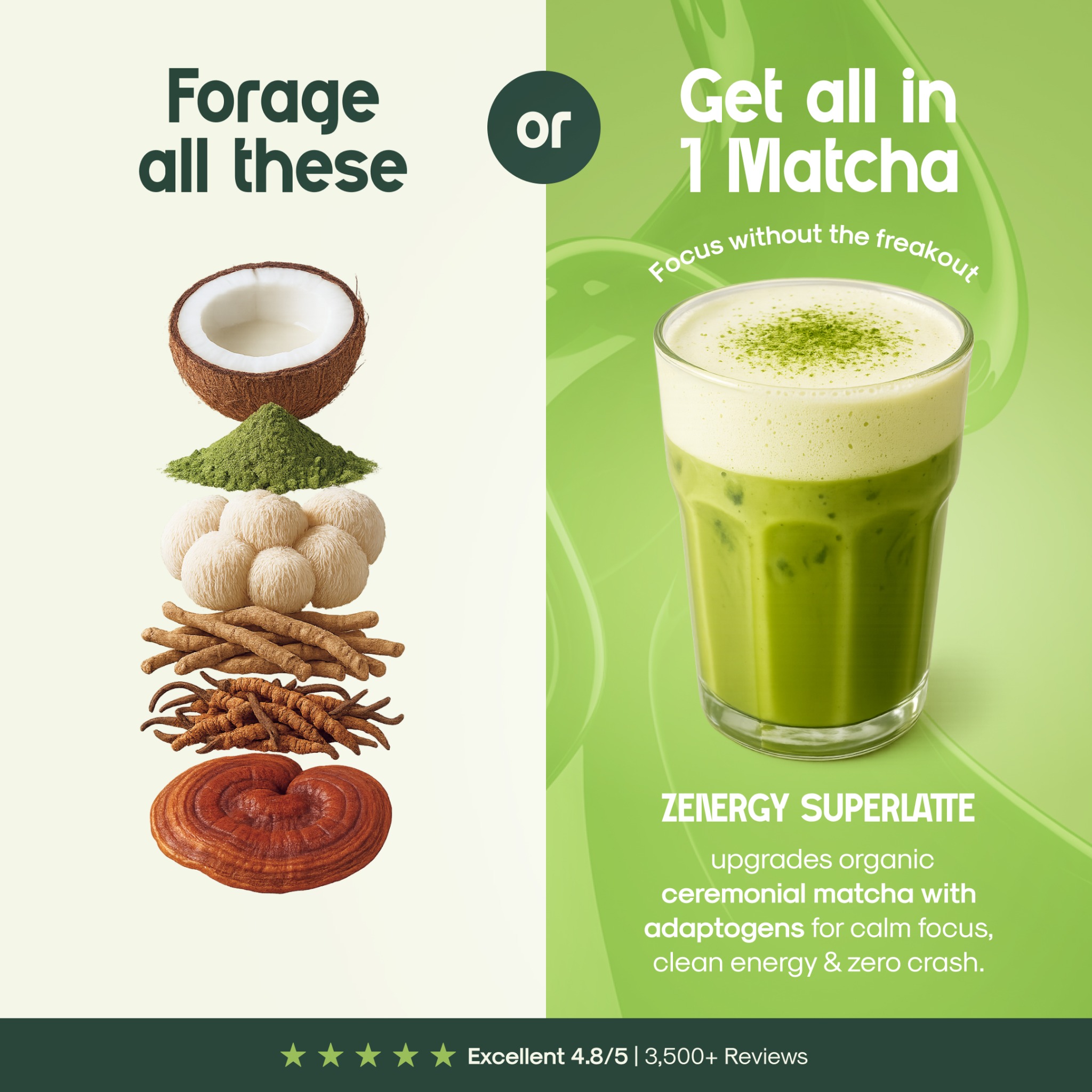 Matcha Fuel Facebook ad