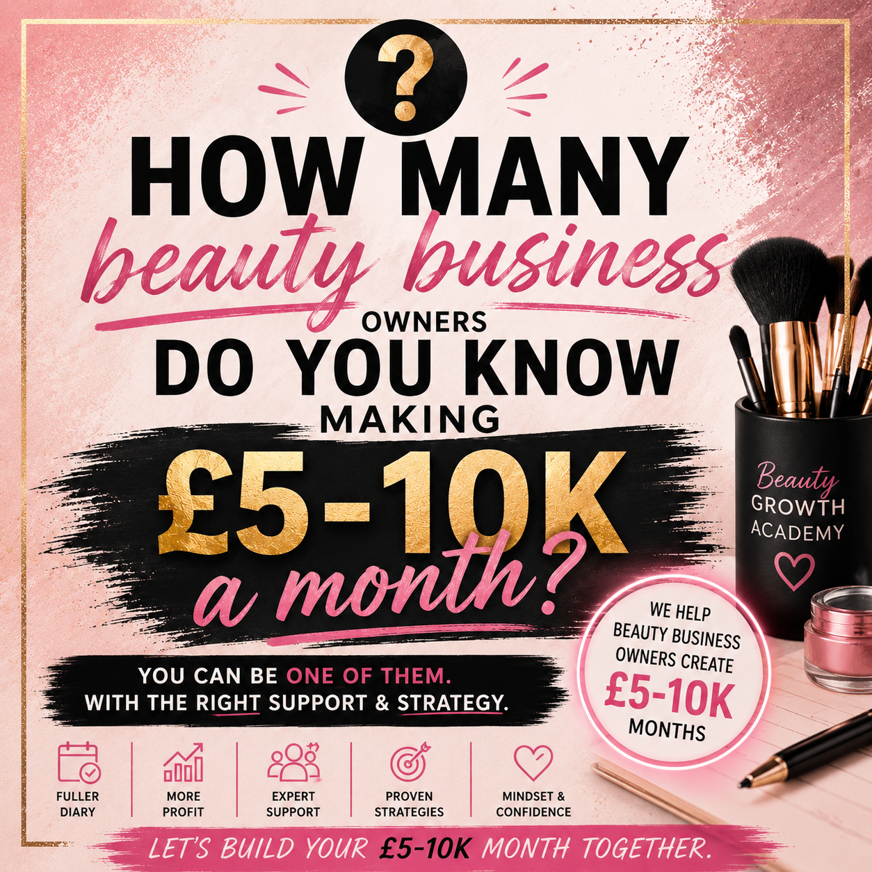 Beauty Growth Academy Facebook ad