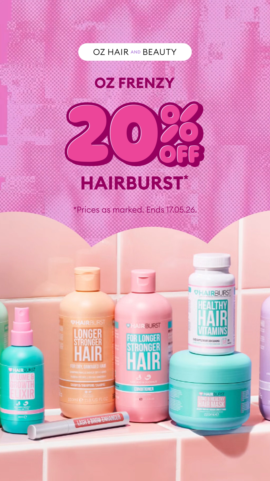 Oz Hair and Beauty Facebook ad