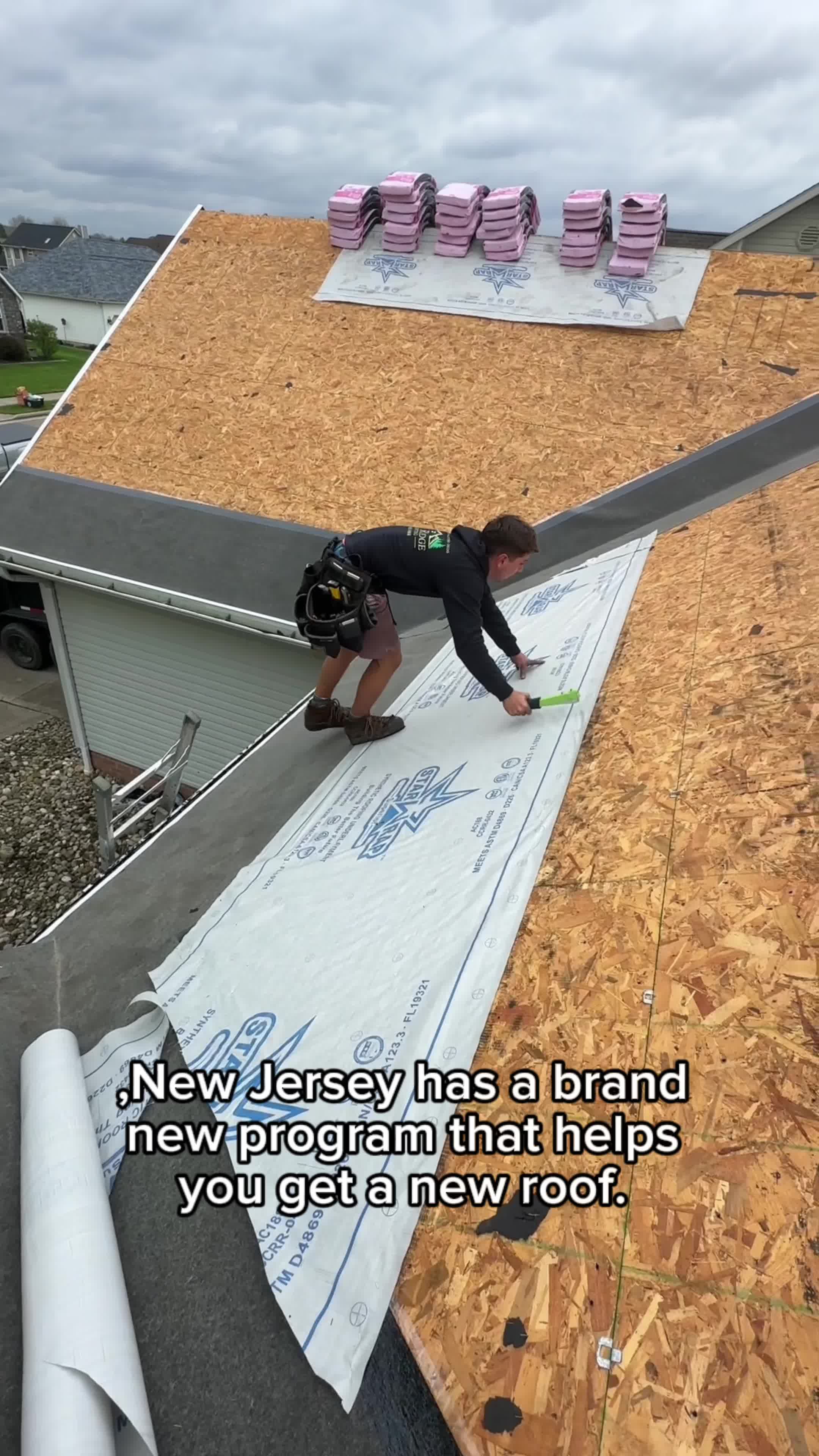 Genesis Roofing Facebook ad: Low as 127mo