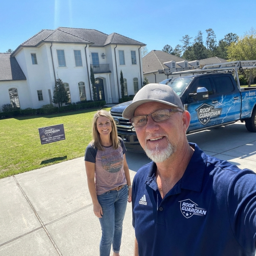 Roof Guardian Facebook ad: Full roof replacement for $2,000