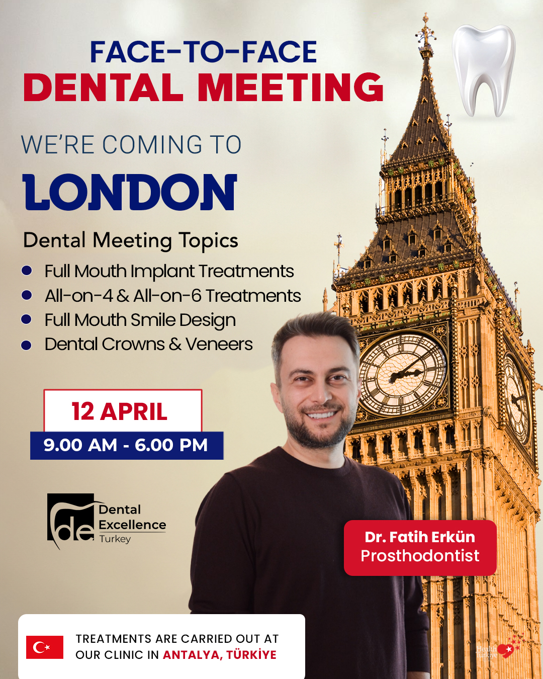 De Clinic / Dental Excellence Turkey Facebook ad