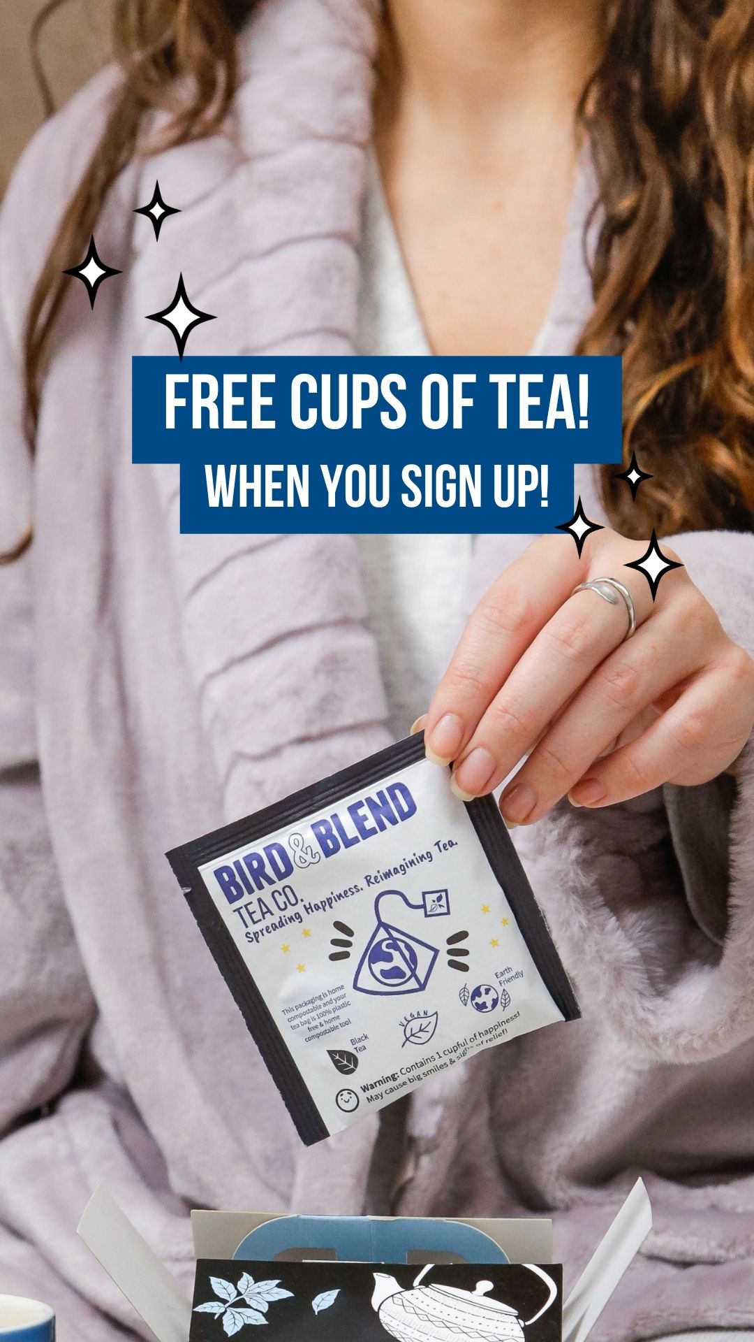 Bird & Blend Tea Co. Facebook ad