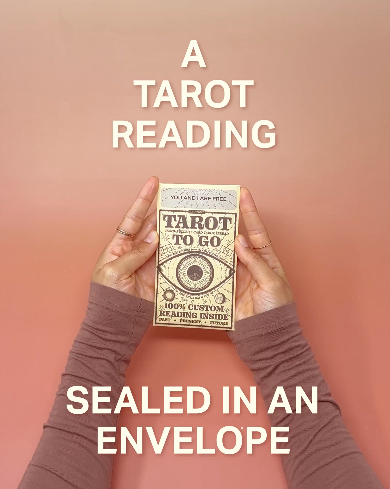 Tarrant Divination Company Facebook ad: Choose Your Intention