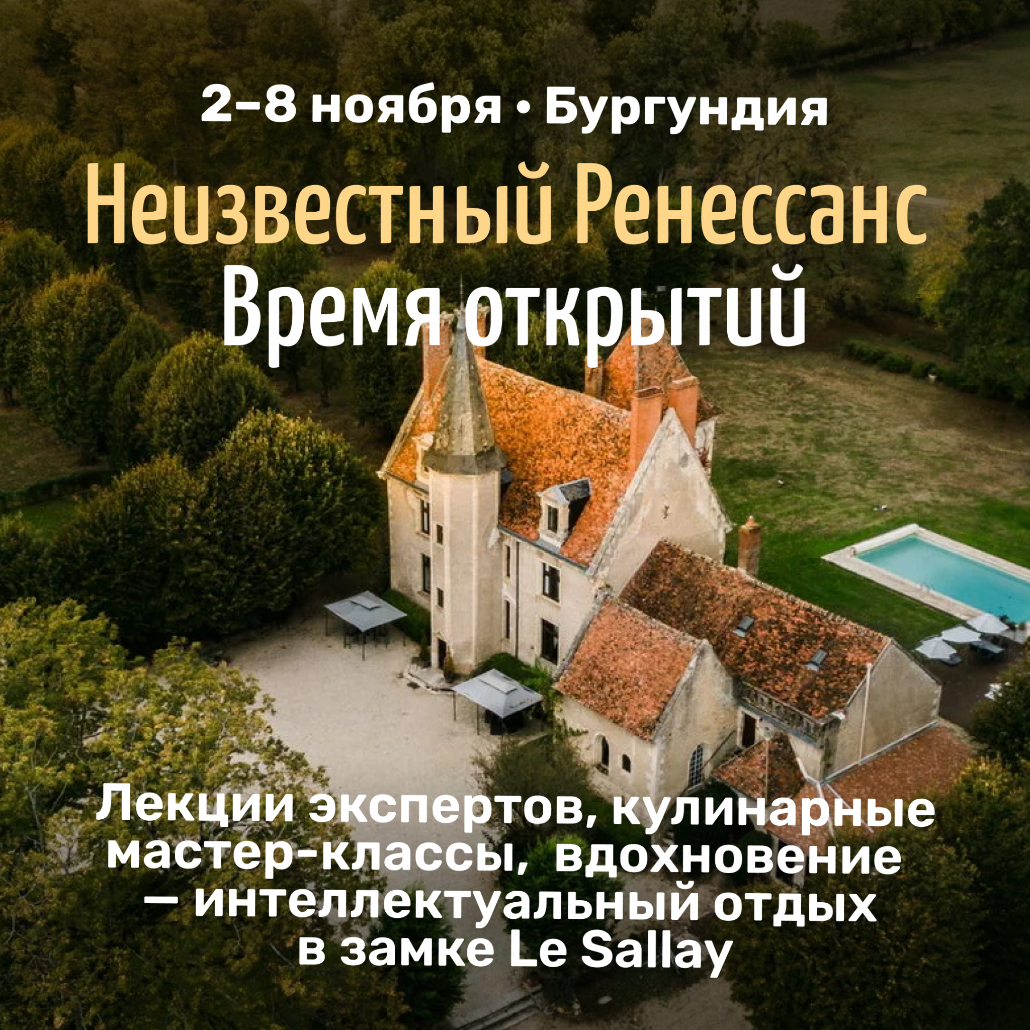 Шатология Facebook ad: Вас придумал Ренессанс.