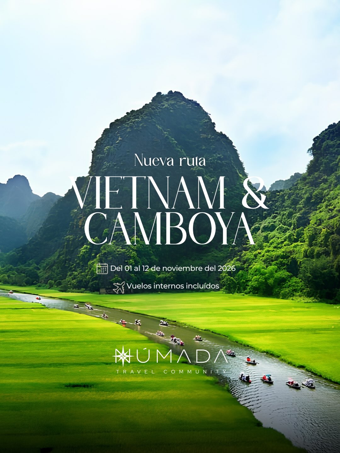 Numada.mx Facebook ad: No es un viaje… es un antes y…