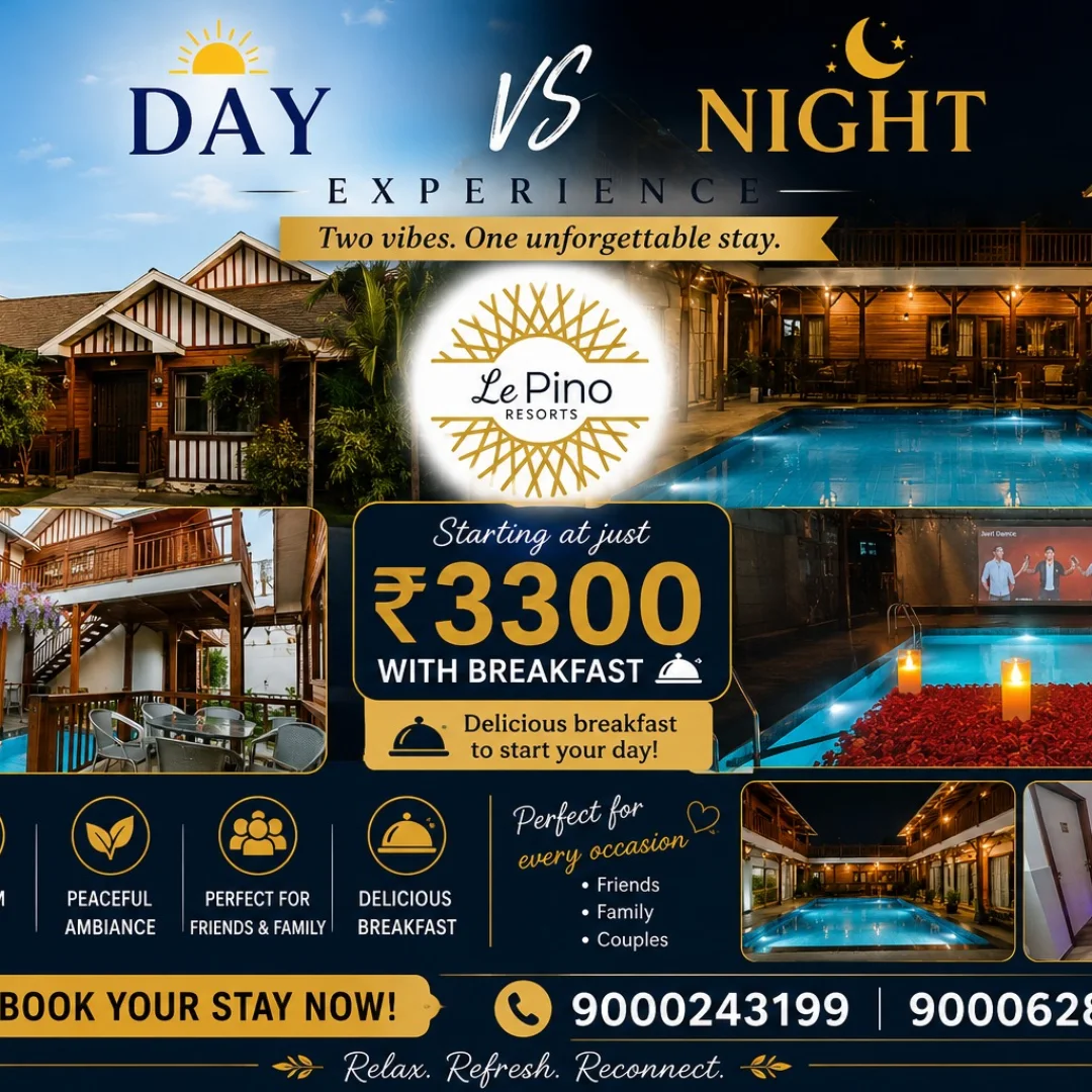 lepino_resorts.adibatla Facebook ad: Experience the Best of Both Worlds at Le…