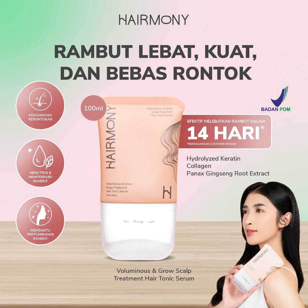 Hairmony Facebook ad: 14 Hari Rambut Tampak Lebih Lebat*