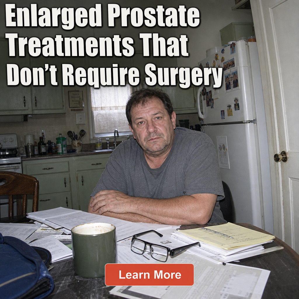 Anything Neat - Aesthetics Facebook ad: Enlarged Prostate Treatments That Don't Require Surgery in…