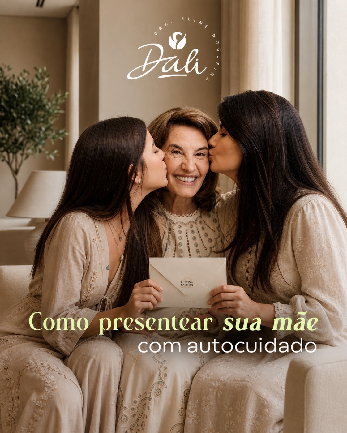 daliclinica Facebook ad: Presentear com autocuidado é um gesto de amor