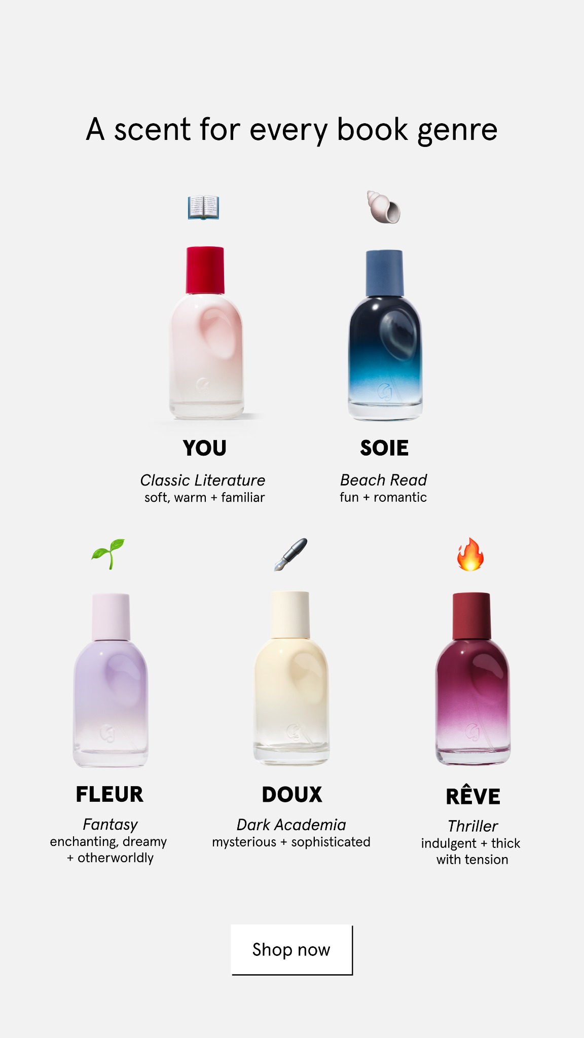 Glossier Facebook ad