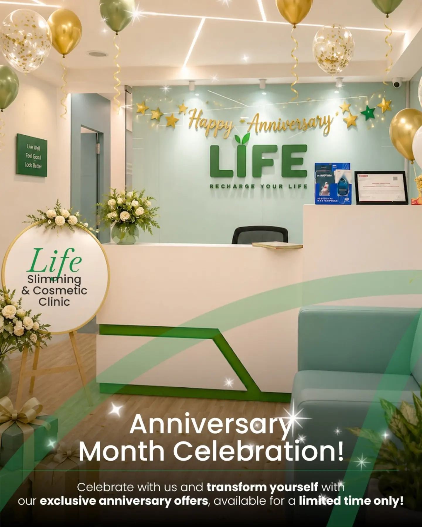 Life Slimming and Cosmetic Clinic Facebook ad