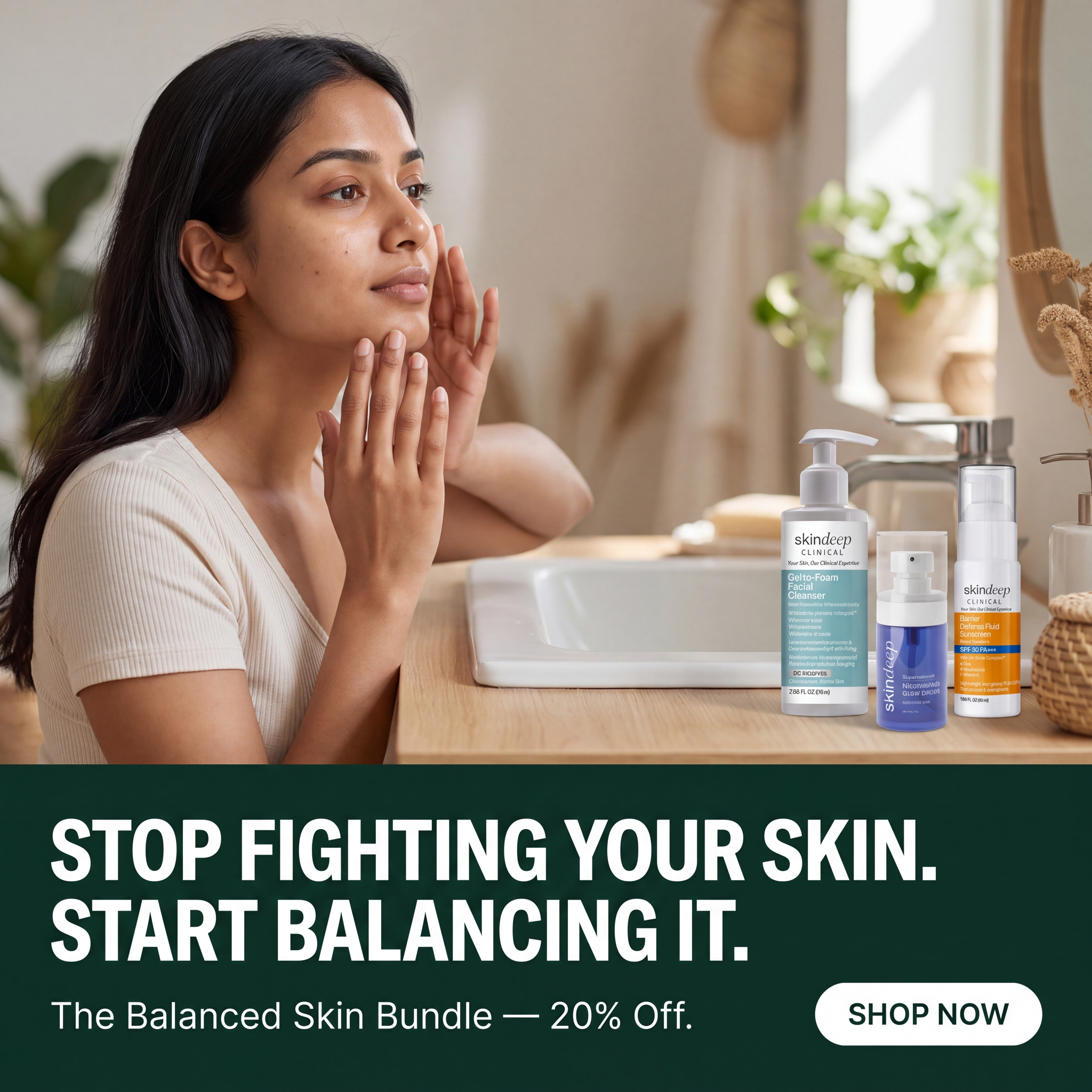 Skin Deep Facebook ad