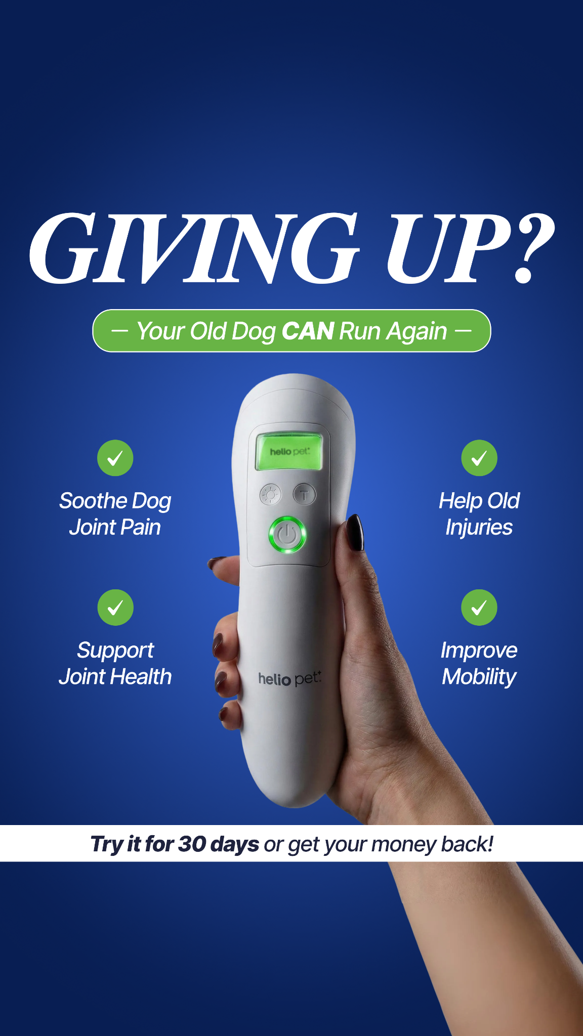 Helio Pet Facebook ad