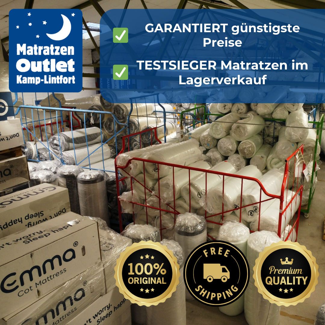 Matratzen Outlet Kamp-Lintfort Facebook ad: Testsieger Matratzen (SEHR GUT 1,7) im Lagerverkauf!